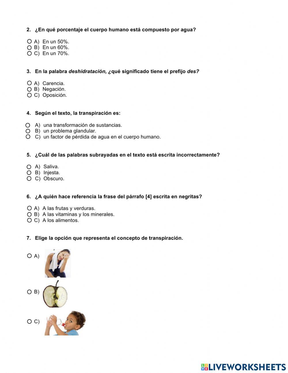 Comprensión lectora