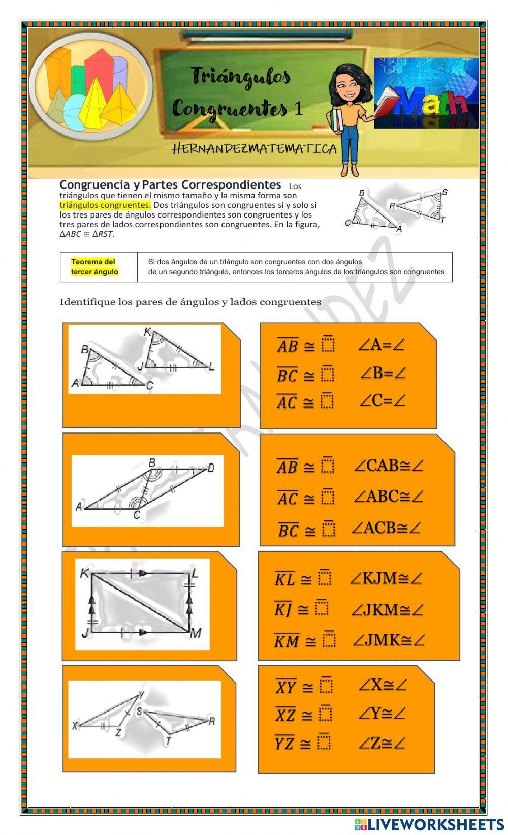 Triangulos Congruentes 1