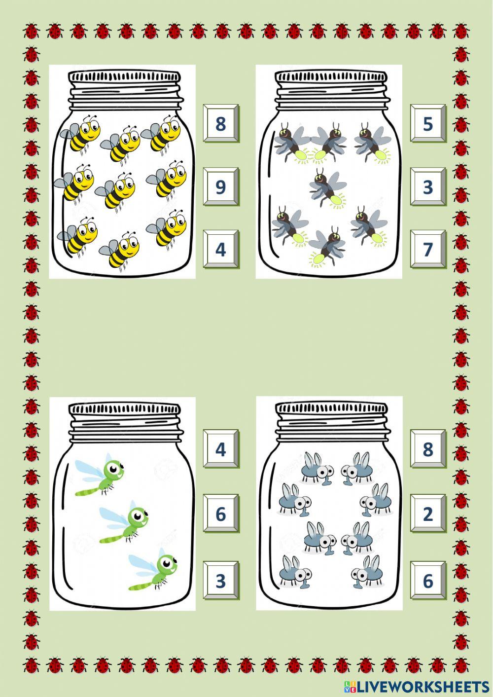 Μέτρησε σωστά τα έντομα!