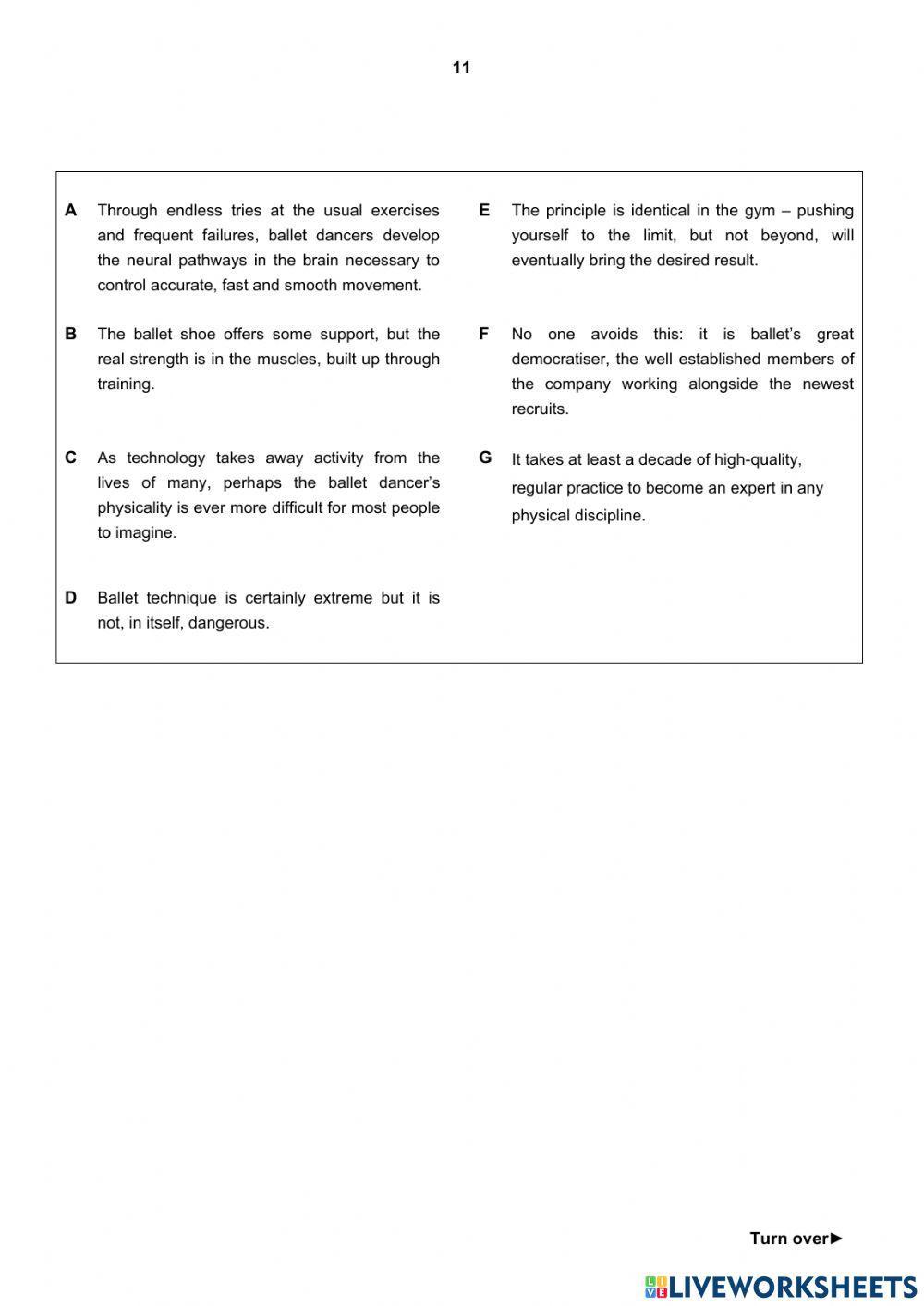 FCE Sample Paper - Reading and Use Of English