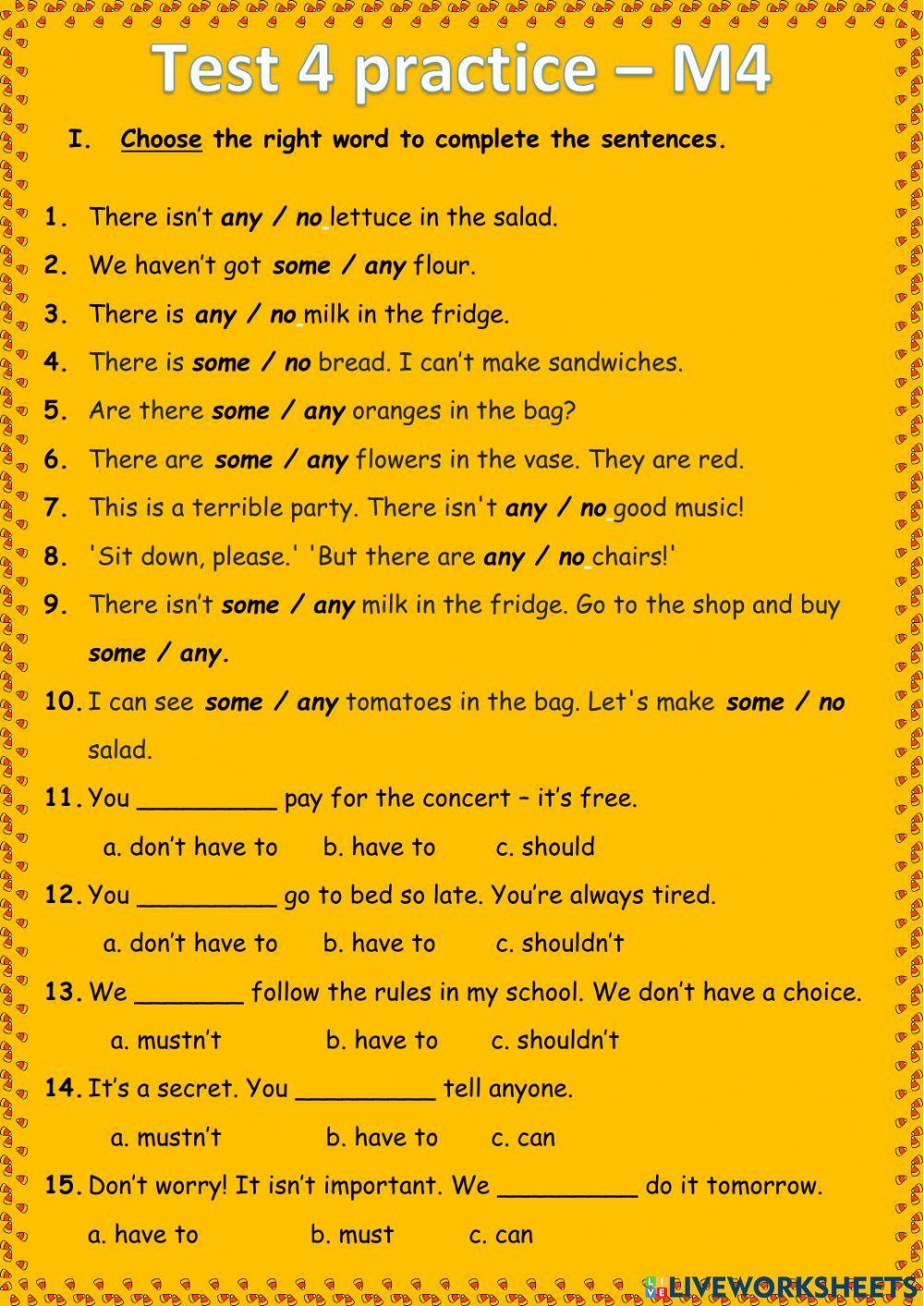 Subject-Object questions, Modal verbs