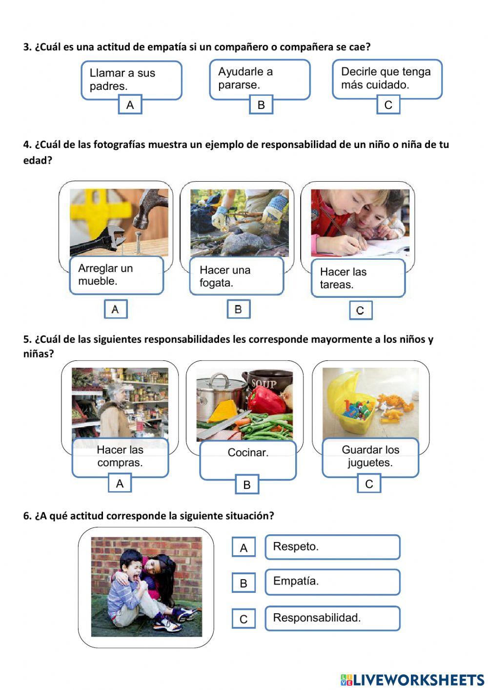 Evaluación Ciencias Sociales Unidad 0