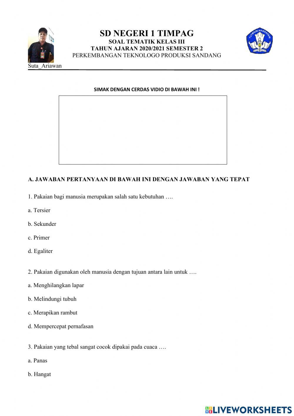 Perkembangan Teknologi