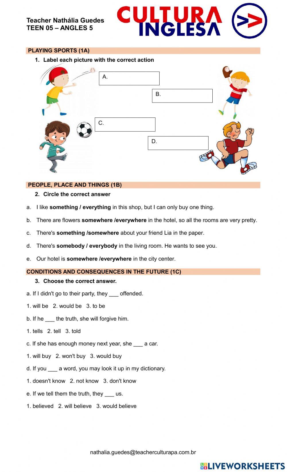 Angles 5 - Units 1 and 2