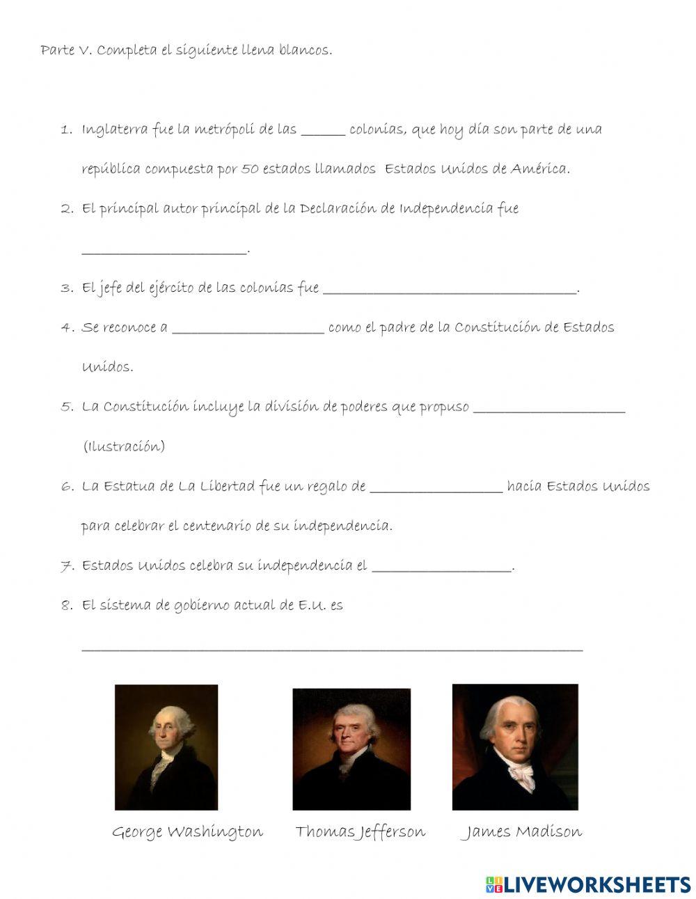 Independencia de Estados Unidos