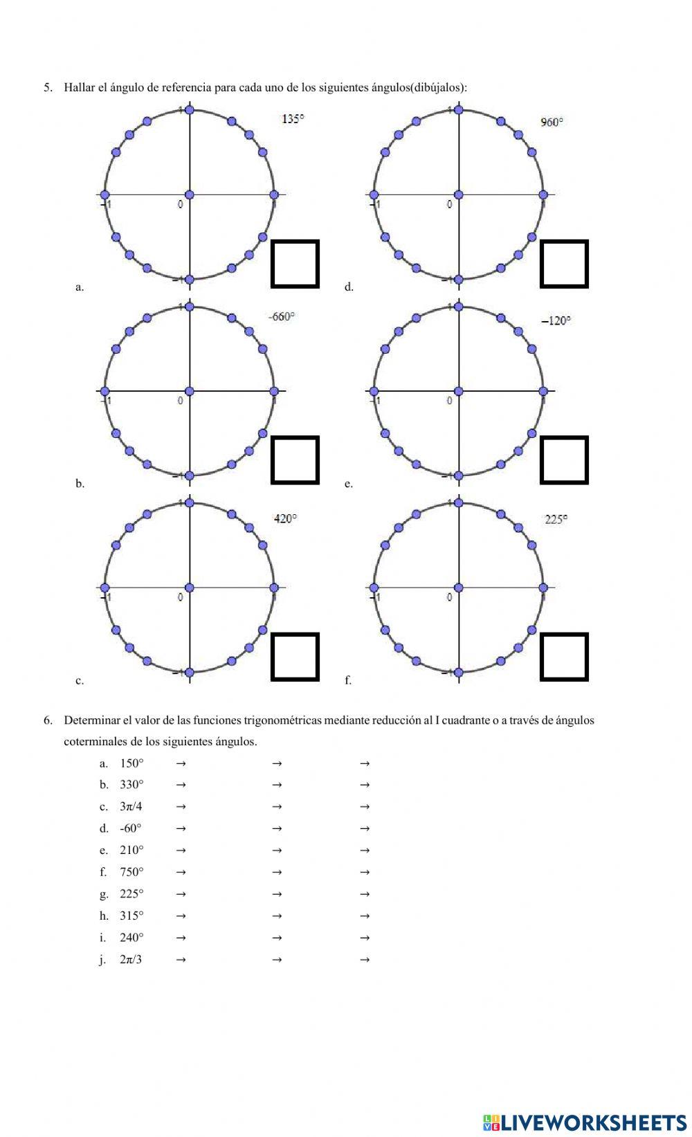 Funciones Trigonométricas