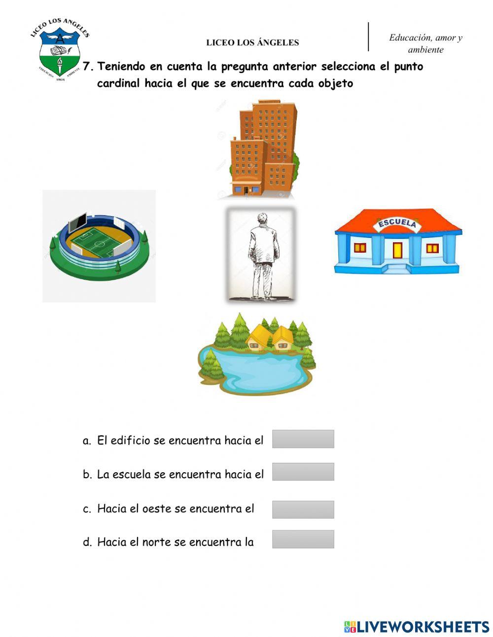 Evaluación acumulativa grado 3º