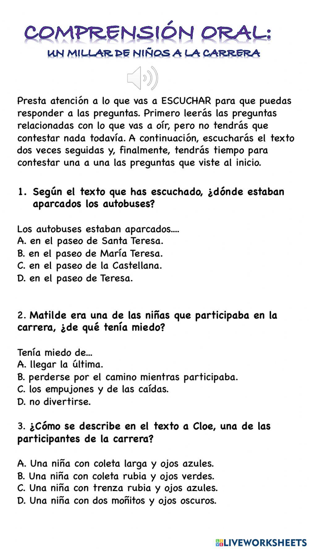 Un millar de niños a la carrera