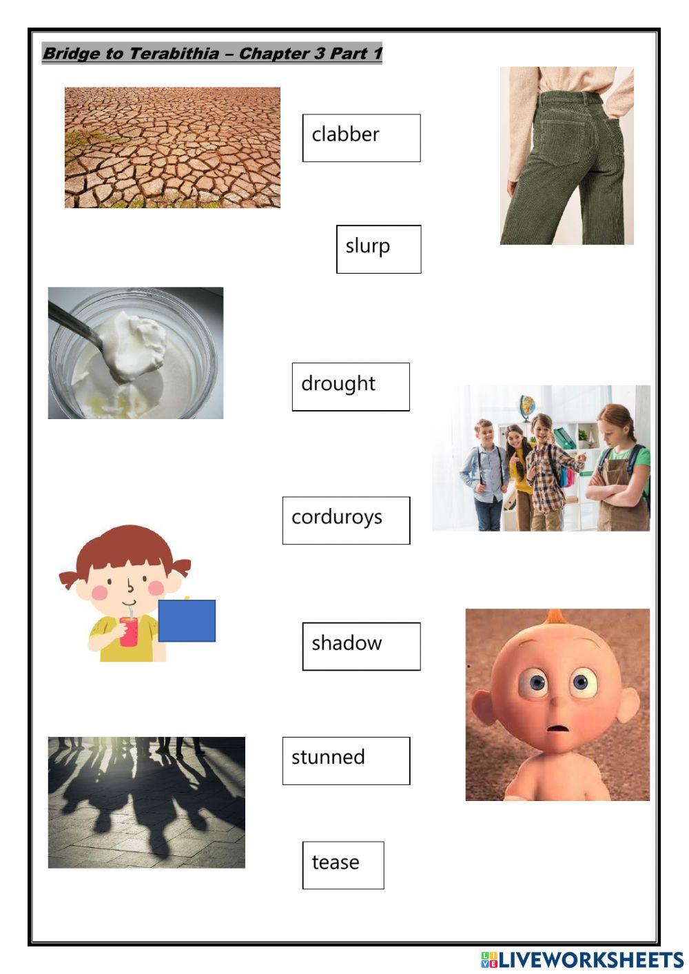 Reading - Bridge to Terabithia (Chapter 3.2)