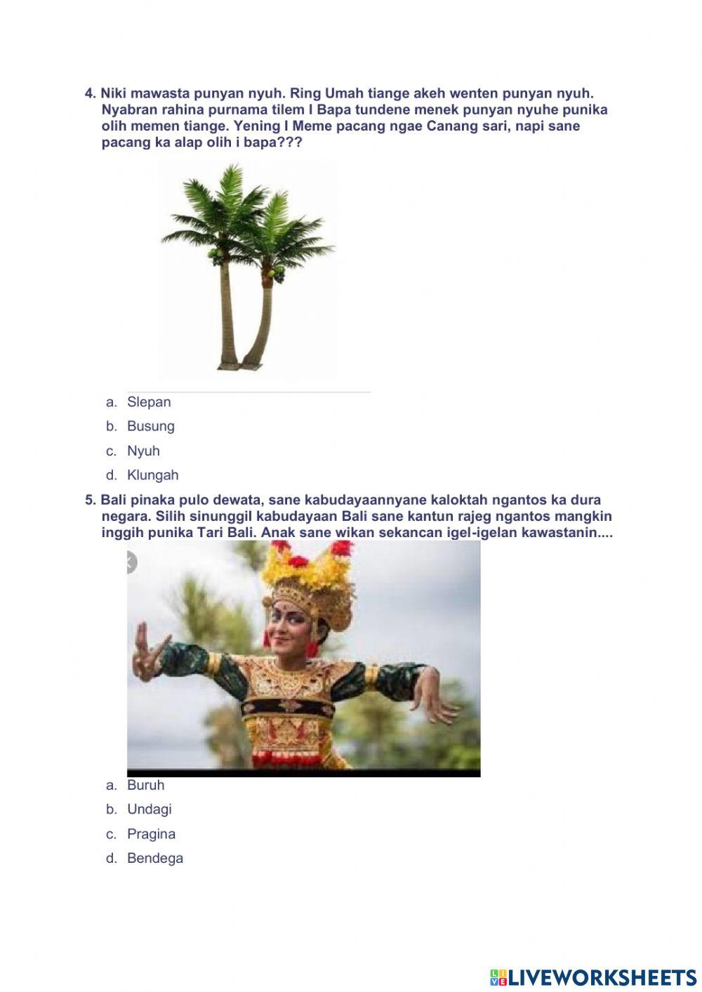 Bahasa Bali kelas 5 semester 2