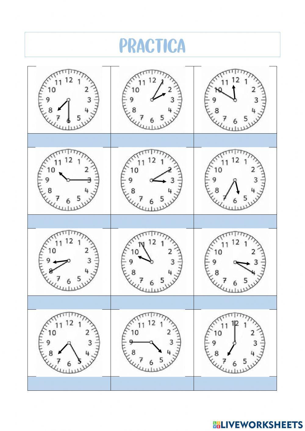 Rellotge analògic 2