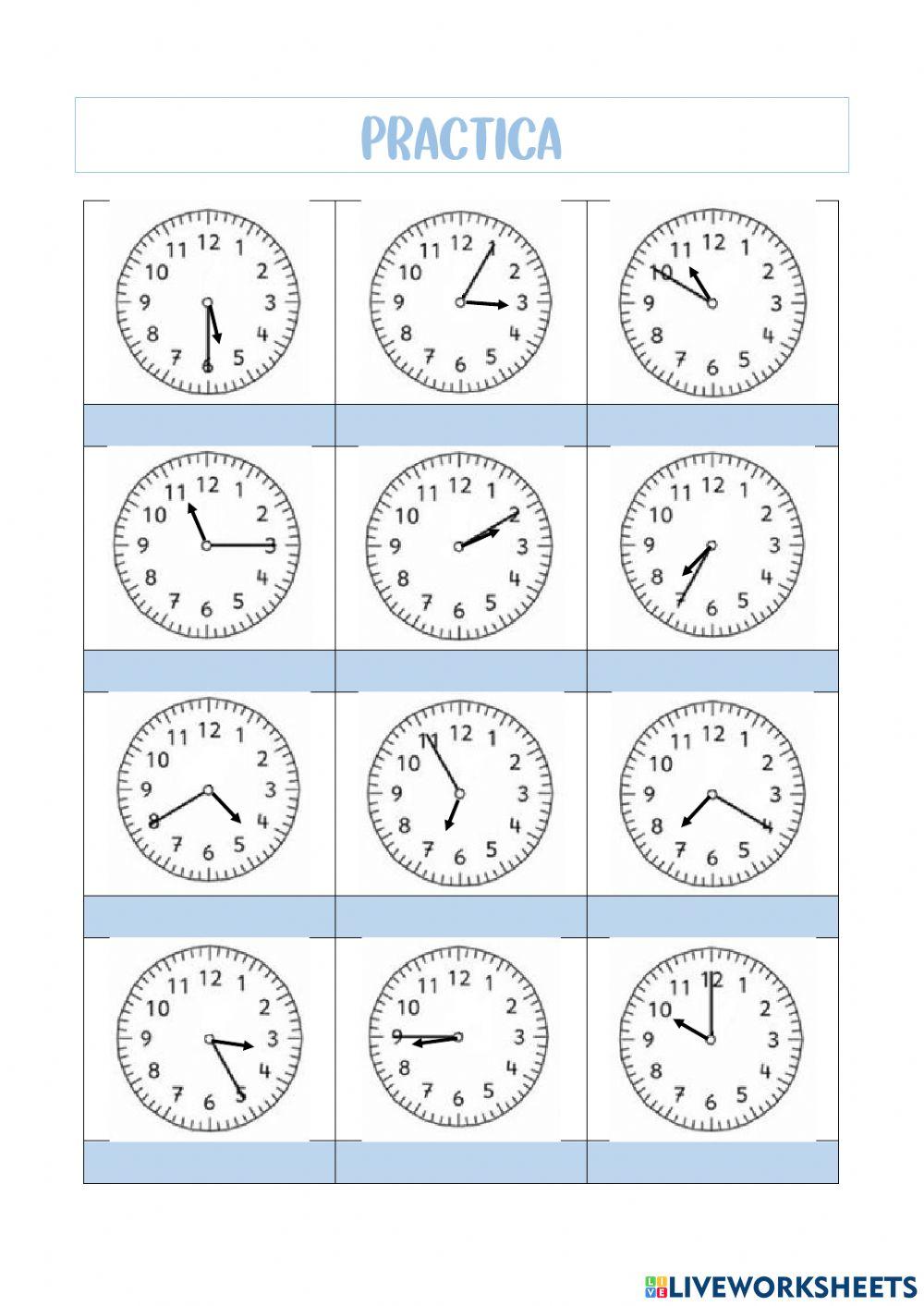 Rellotge analògic 4