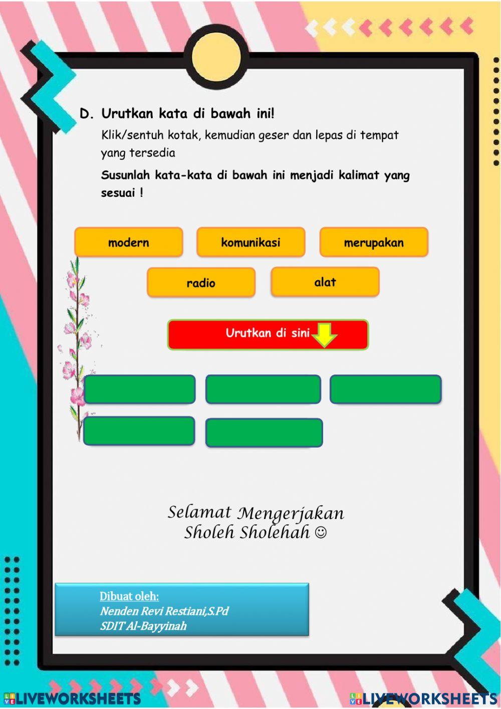 LKS Kelas 3 T7 ST3 SDIT Al-Bayyinah