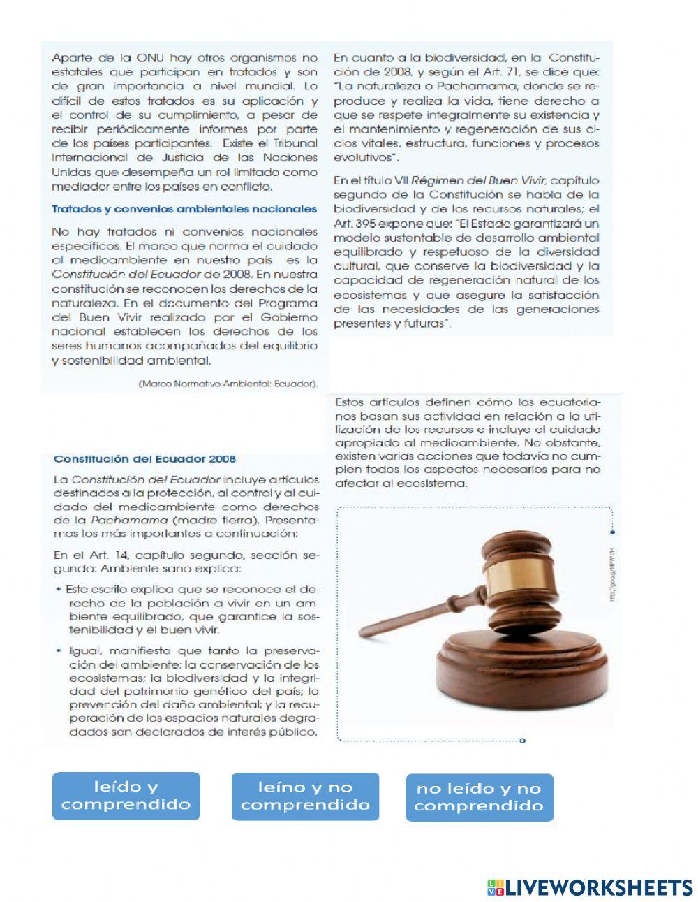 Politicas mundiales para disminuir los impactos ambientales