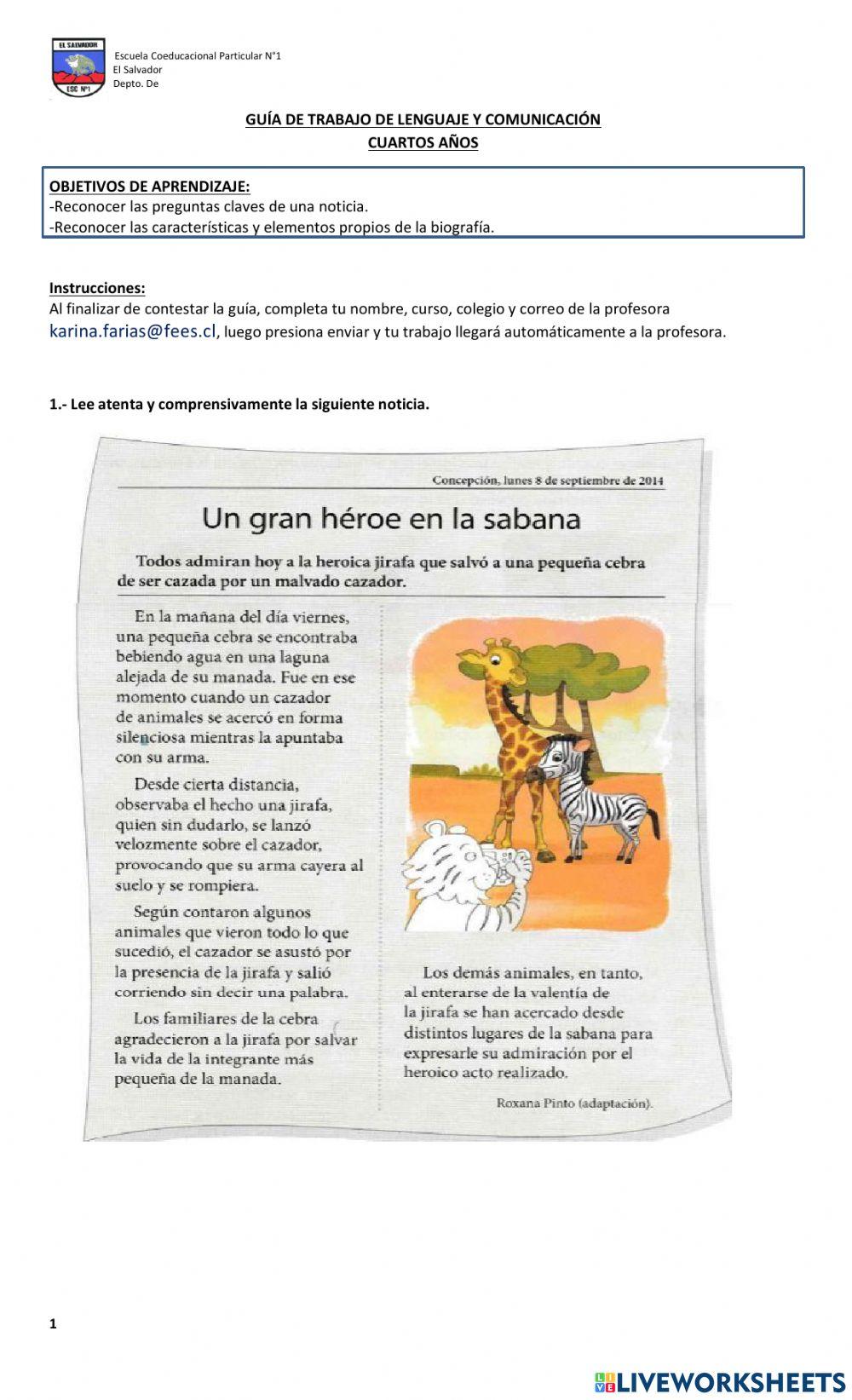 Noticia - Biografía