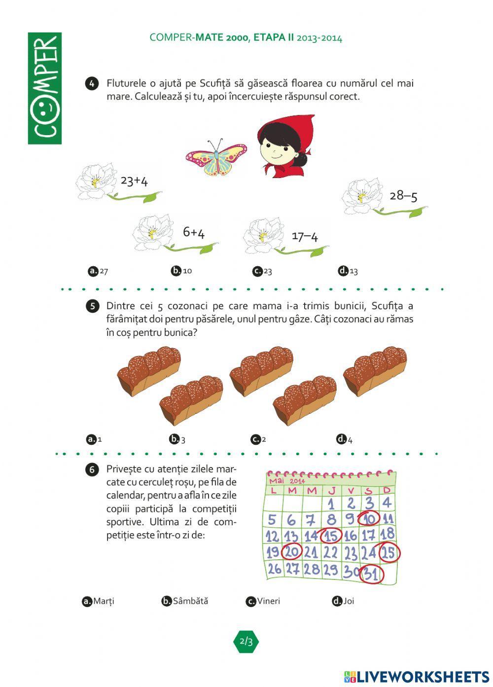 Concurs Comper Mate-etapa a 2-a, 2014
