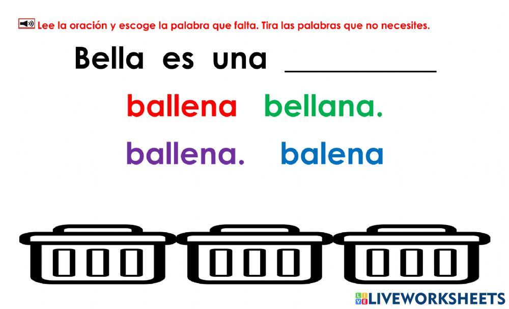 Bella la ballena: test 2