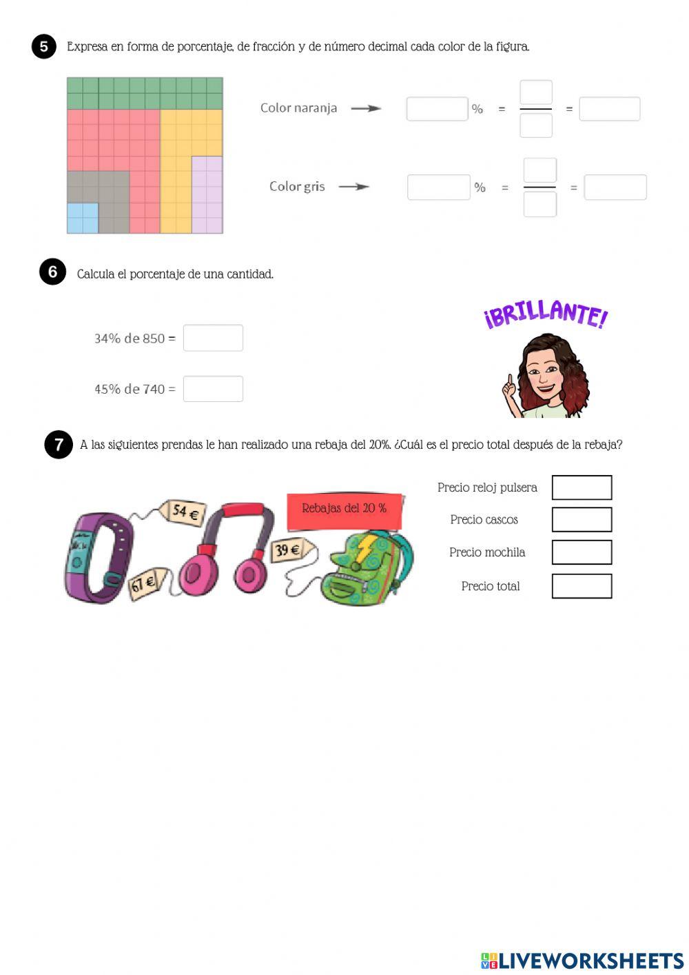Proporcionalidad tema 7