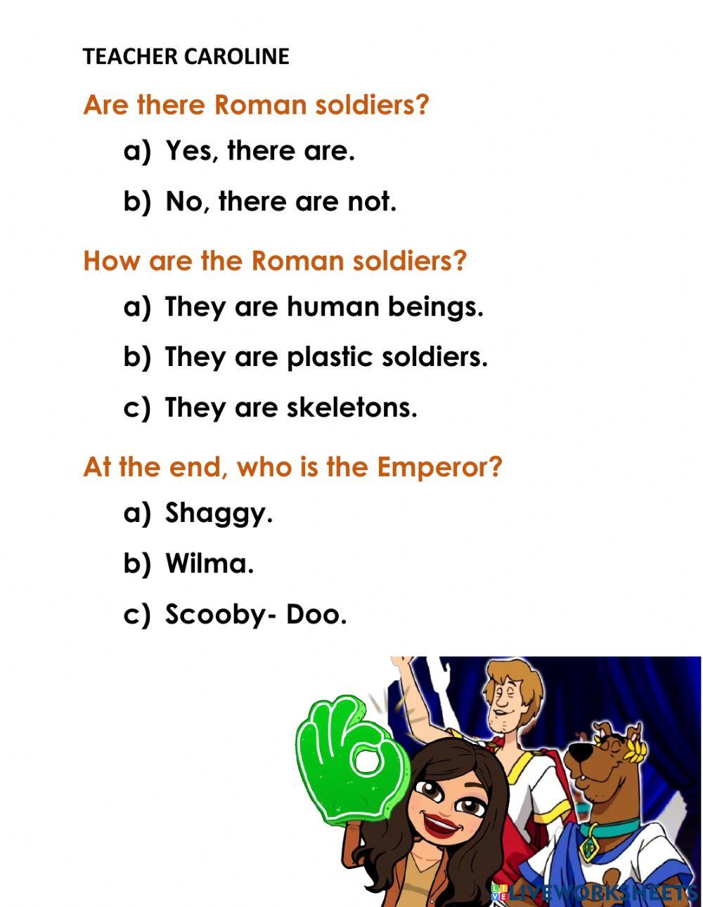 Scooby doo roman empire
