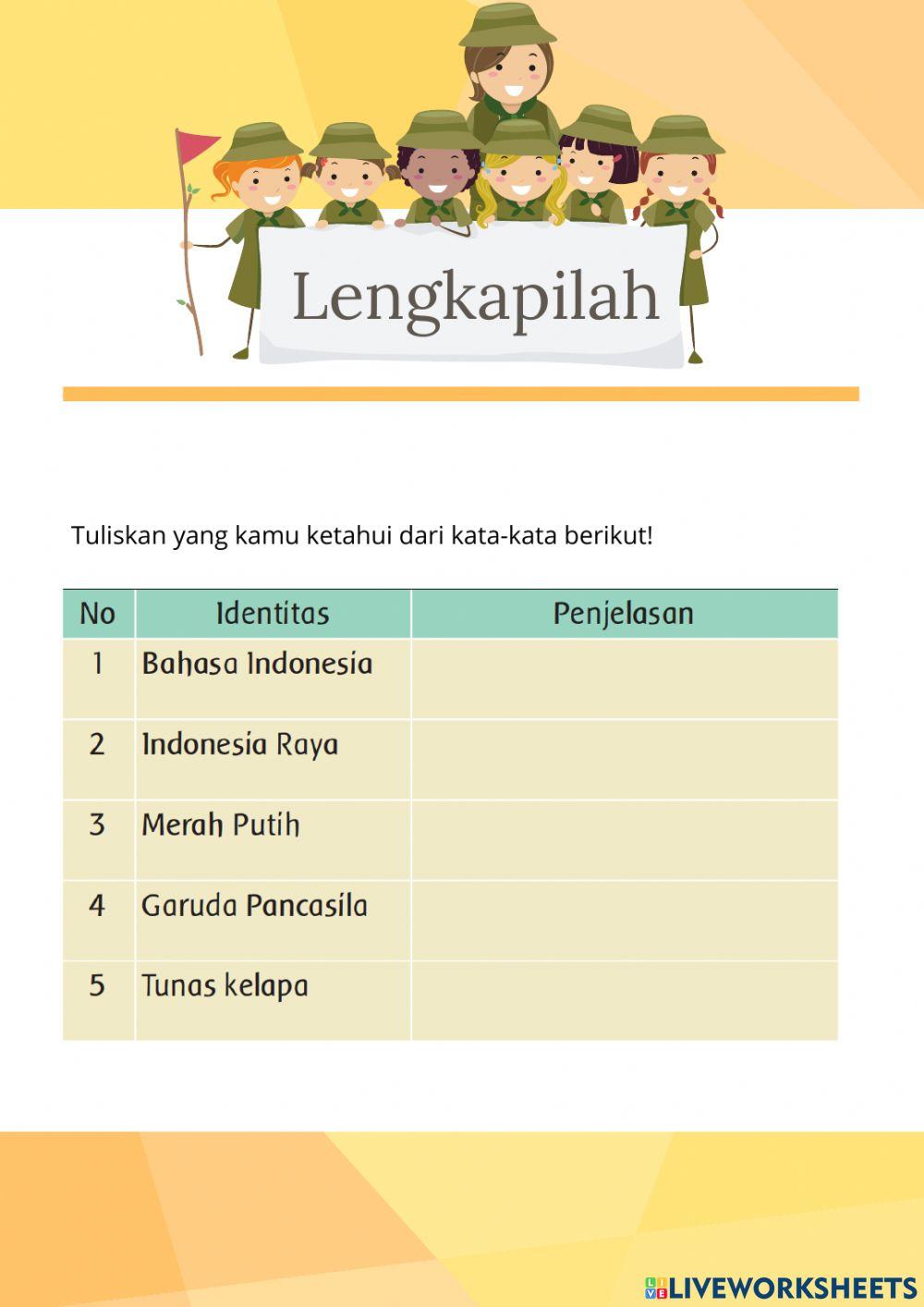 LKPD Tema 8 Subtema 1 Pembelajaran 1