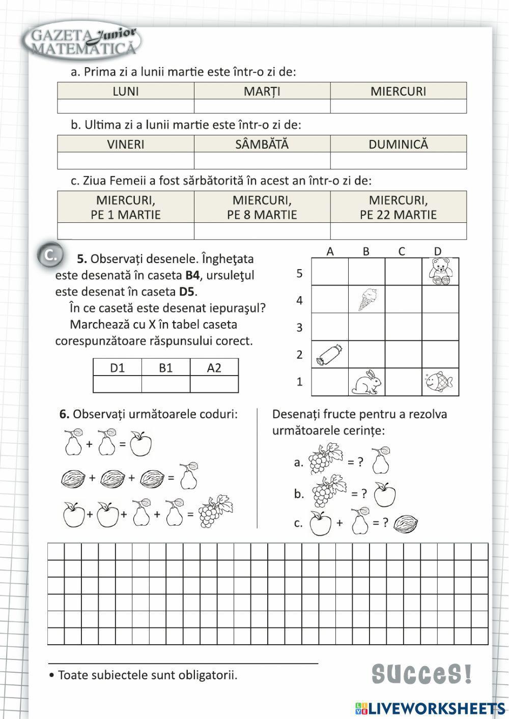 Concurs GMJ etapa a 2-a 2017