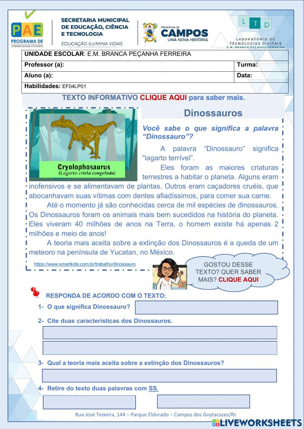 Leitura e Interpretação