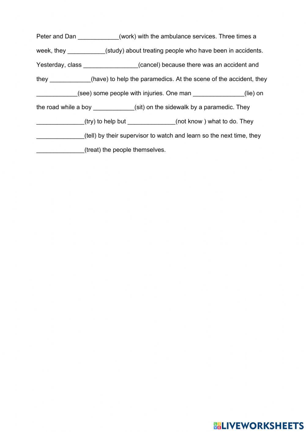 Practice active and passive voice worksheet | Live Worksheets
