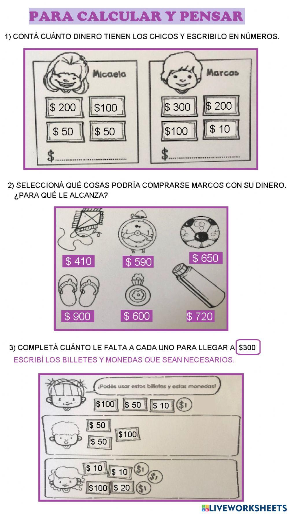 Para calcular y pensar Para calcular y pensar