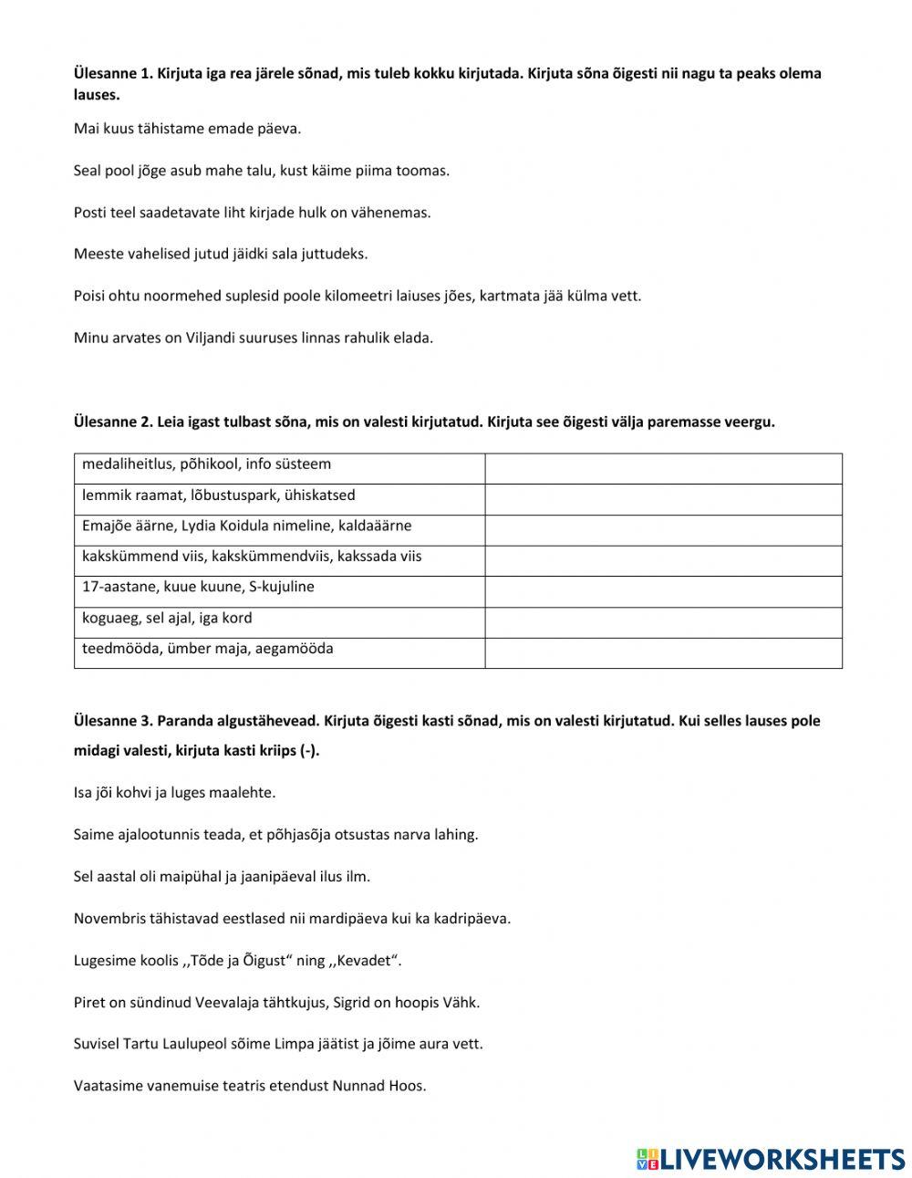 Algustäht ja kokku-lahku