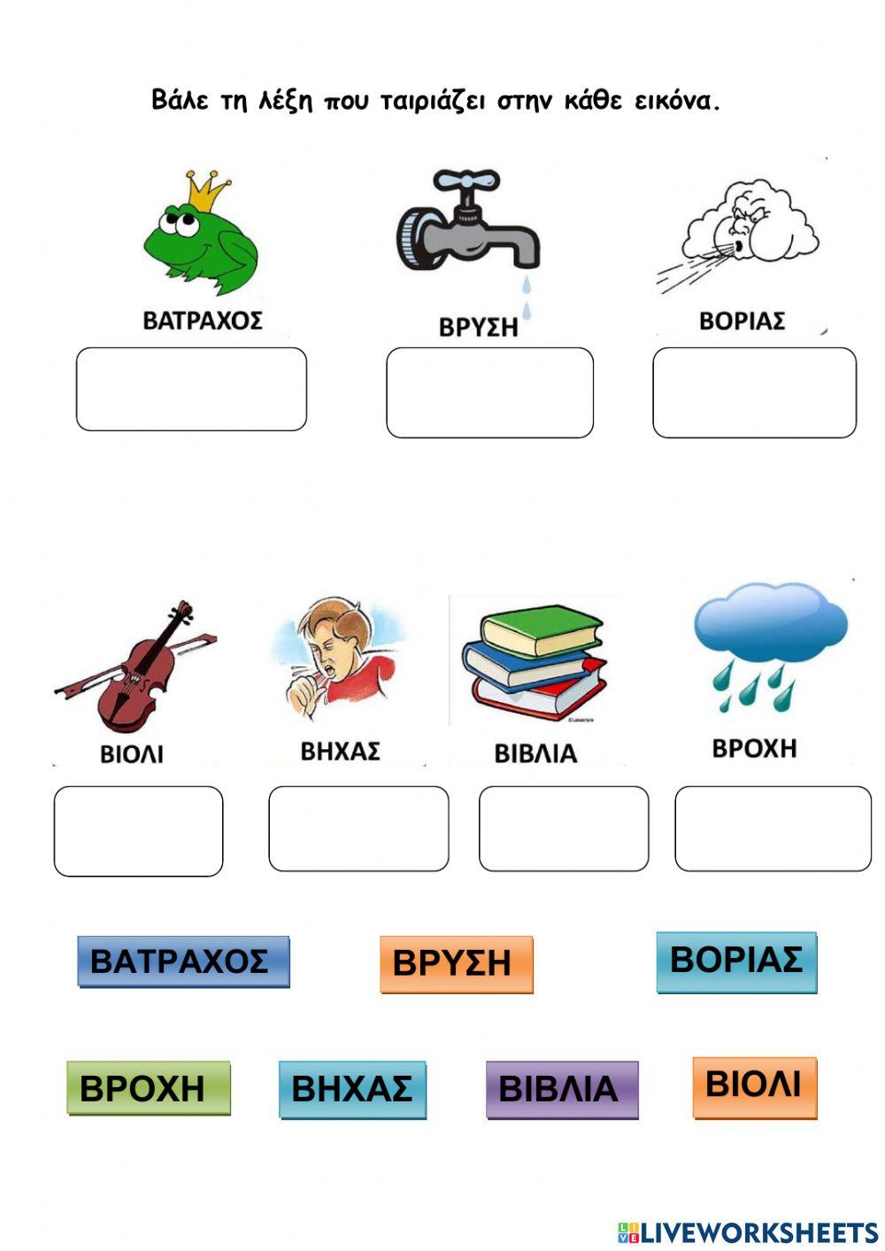 Το γράμμα Β, β