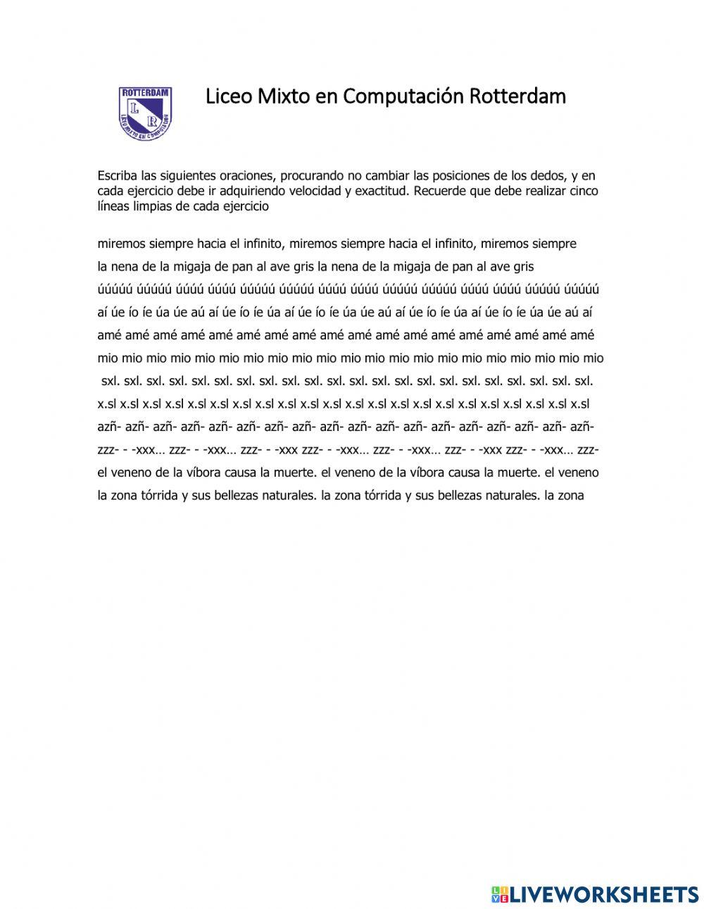 Ejercicios de Velocidad