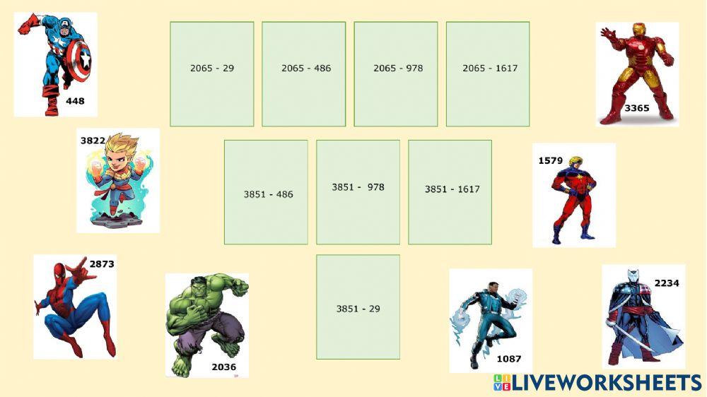 Subtração de números naturais