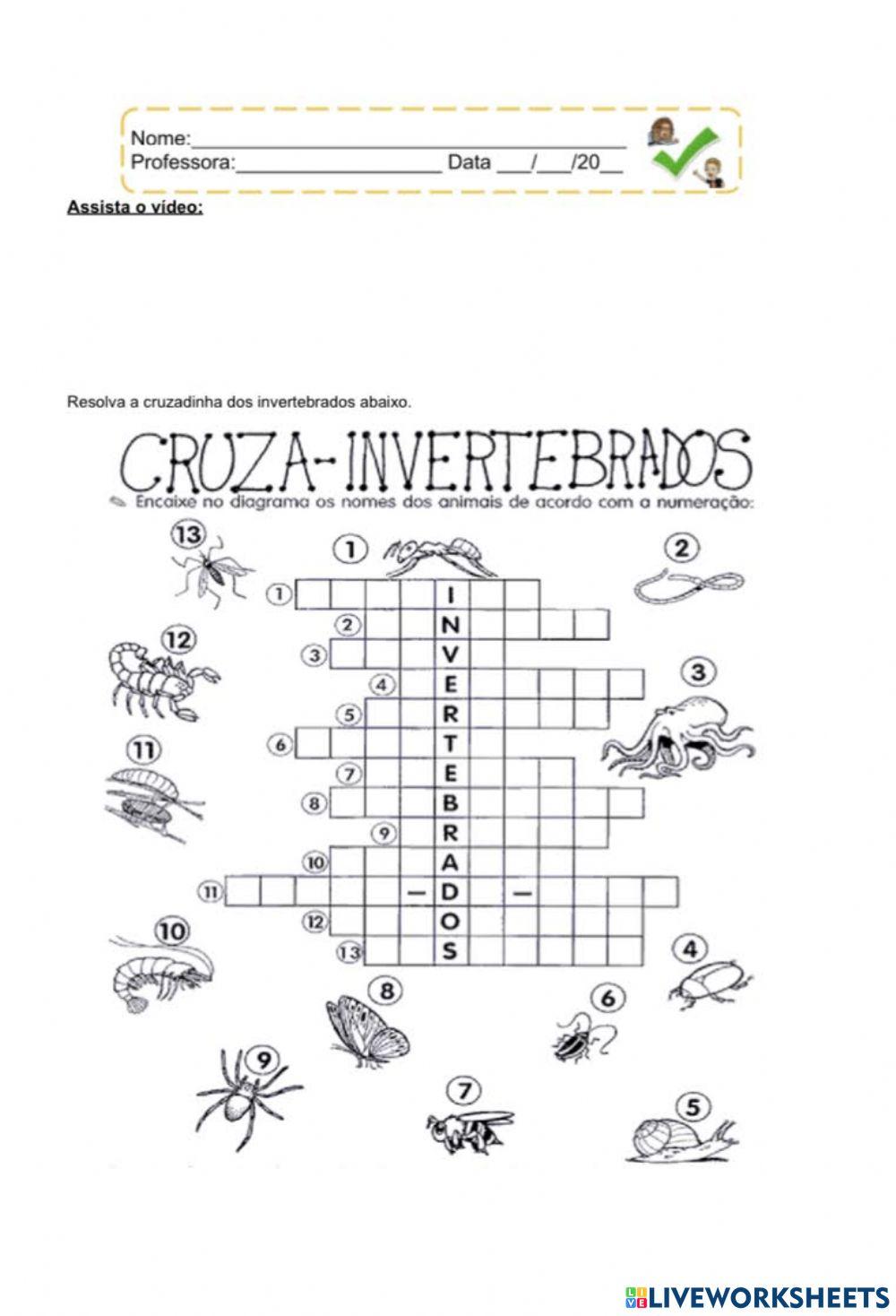 Cruza invertebrados