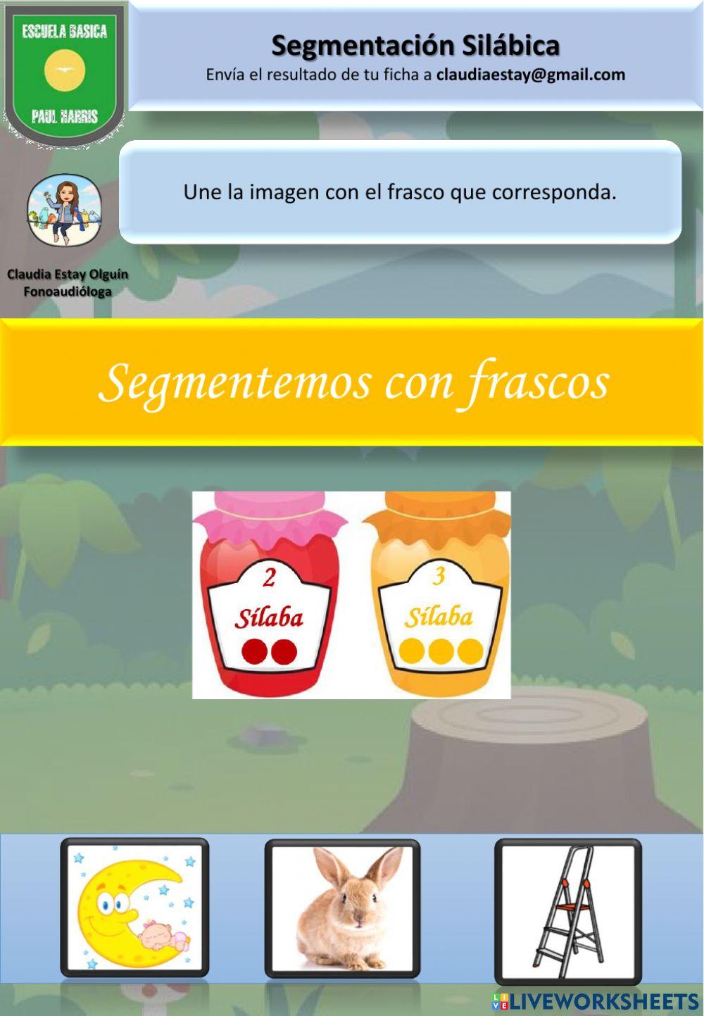 Segmentación silábica bi y trisílabos