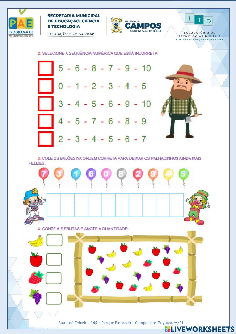 Sequência Numérica