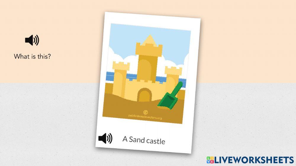 Describing the beach