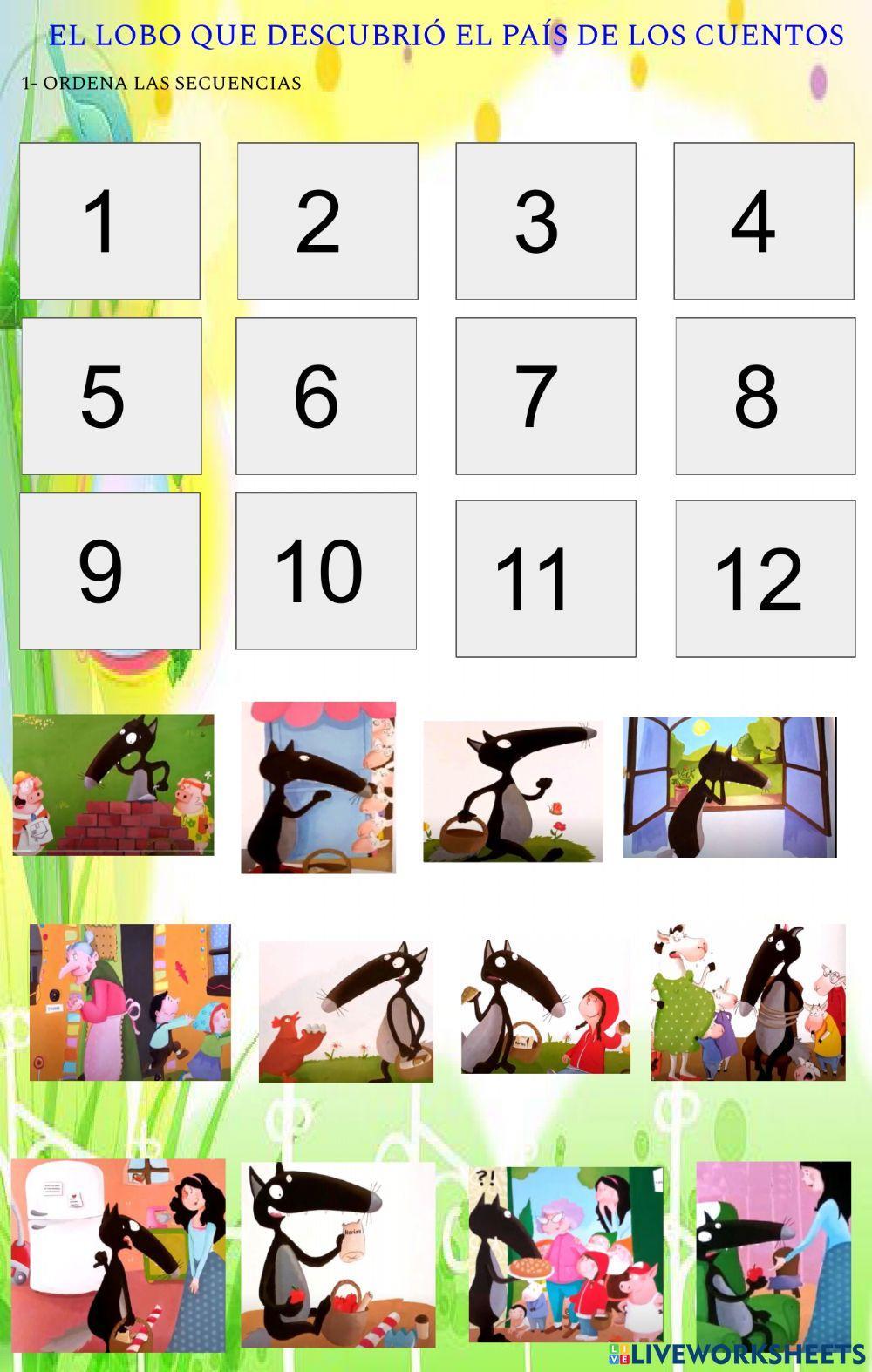 El lobo y el pais de lso cuentos