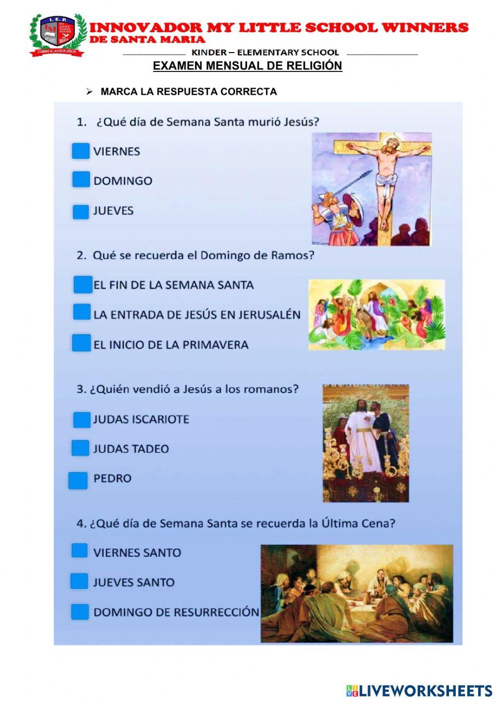 Mensual de religión