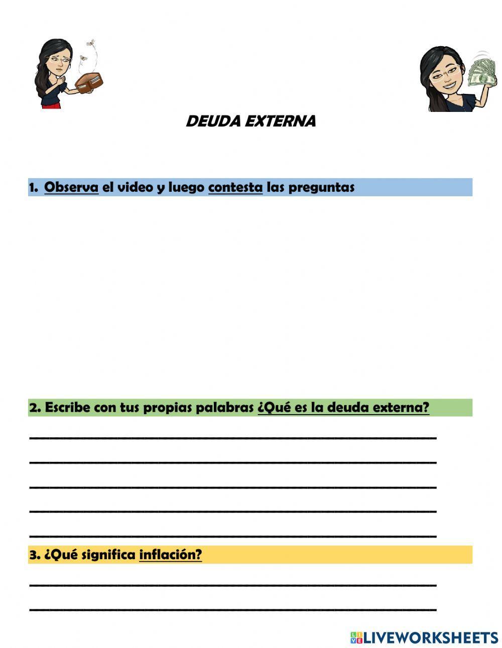 Deuda externa