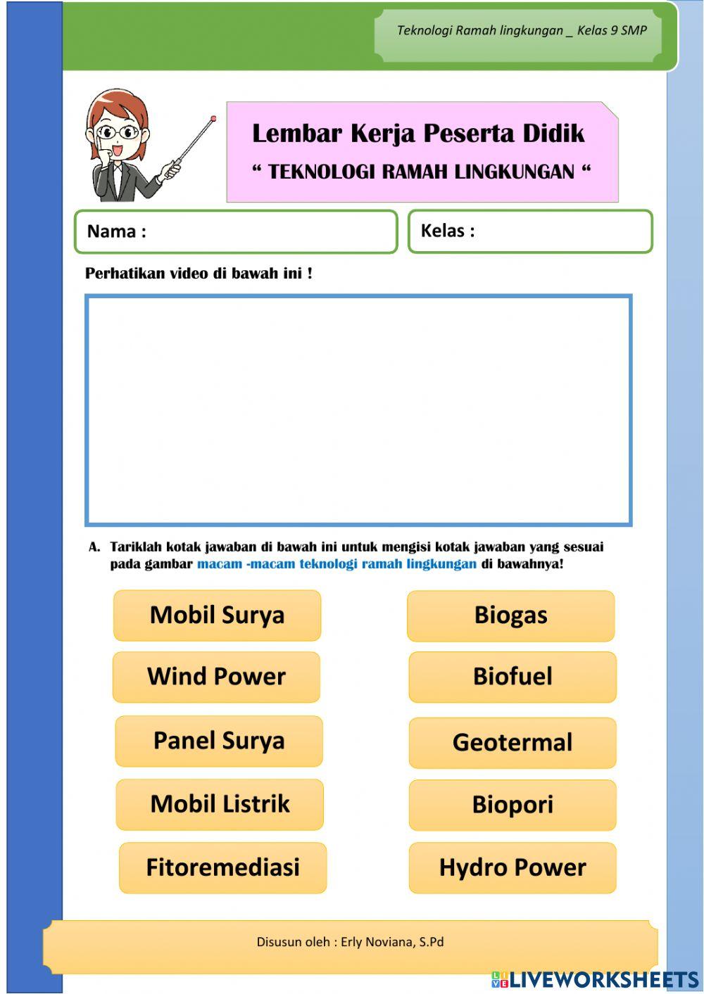 Teknologi Ramah Lingkungan