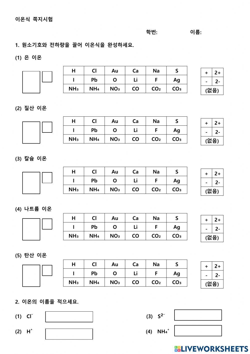 이온식