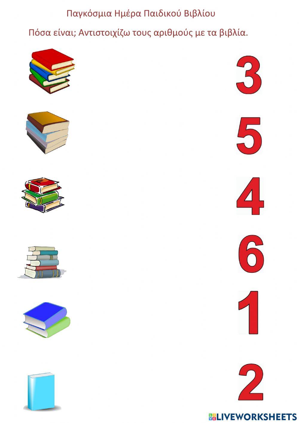 Παγκόσμια ημέρα παιδικού Βιβλίου. Πόσα είναι-