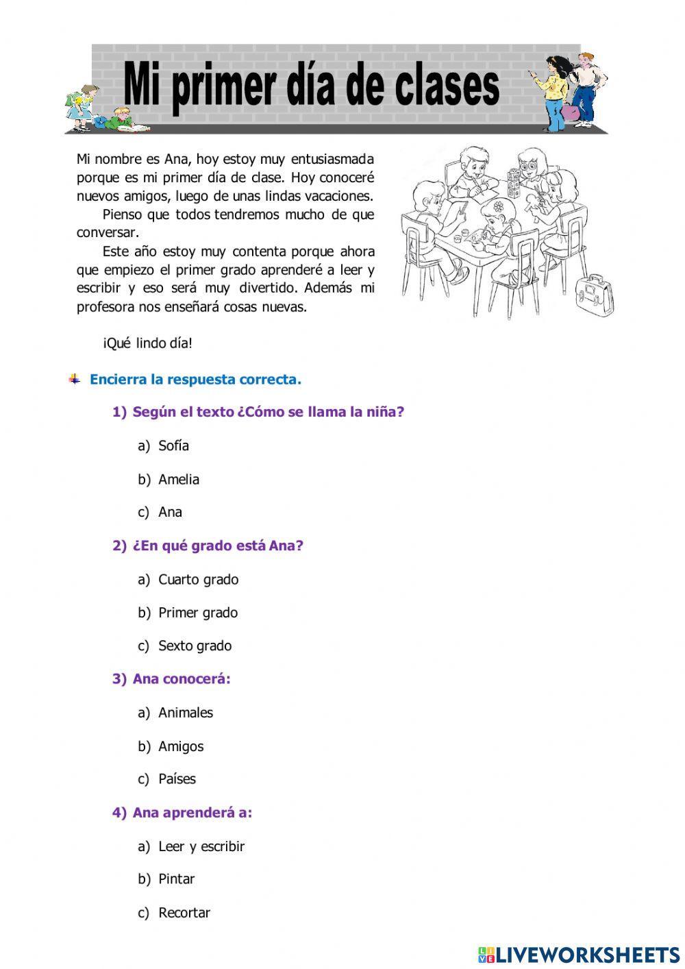 Comprensión lectora