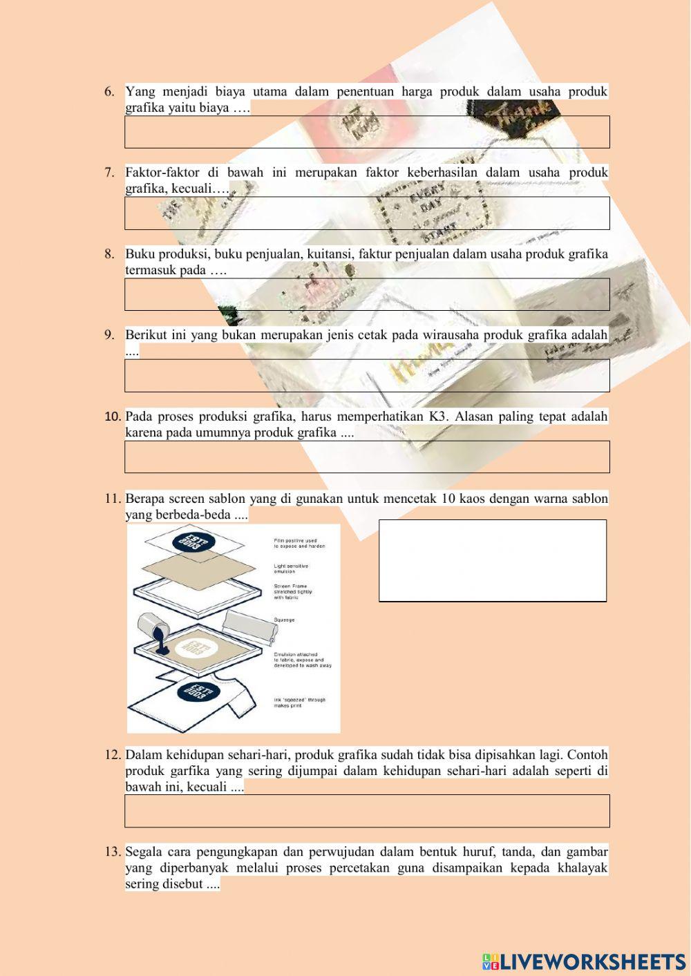 Wirausaha produk grafika