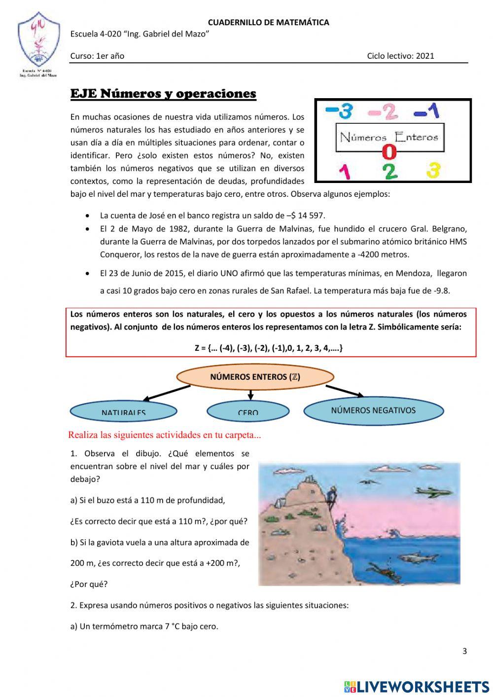 Introduccion a los entero
