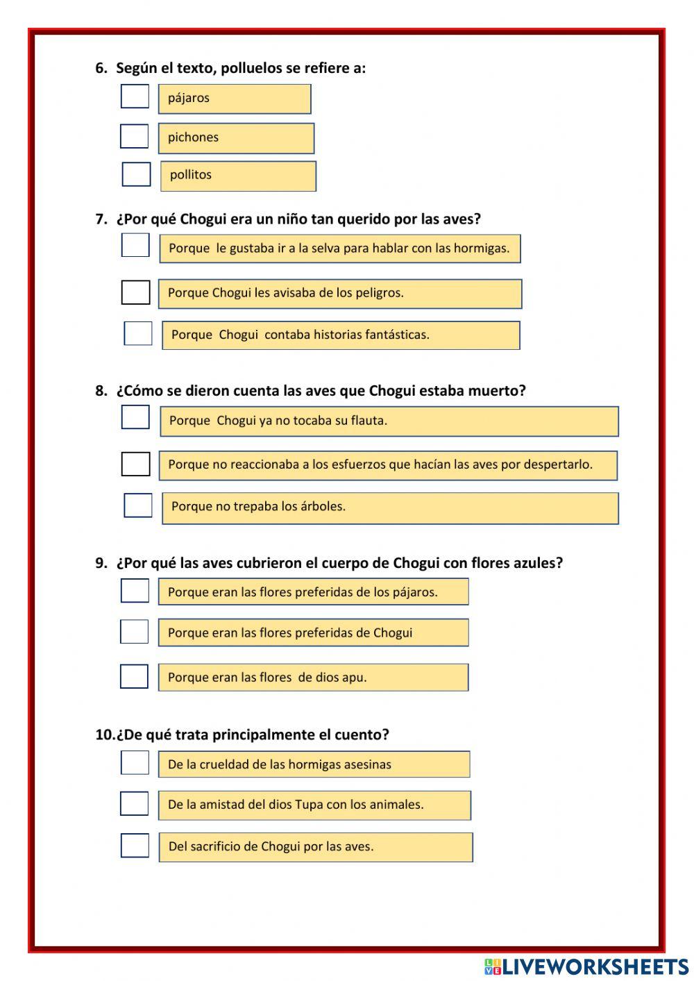 La leyenda de Chogui