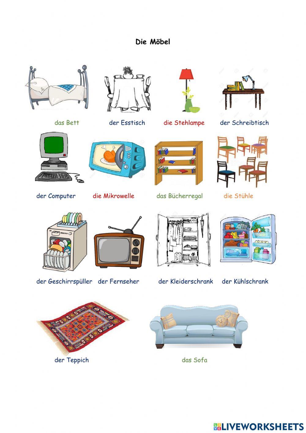 Die Möbel