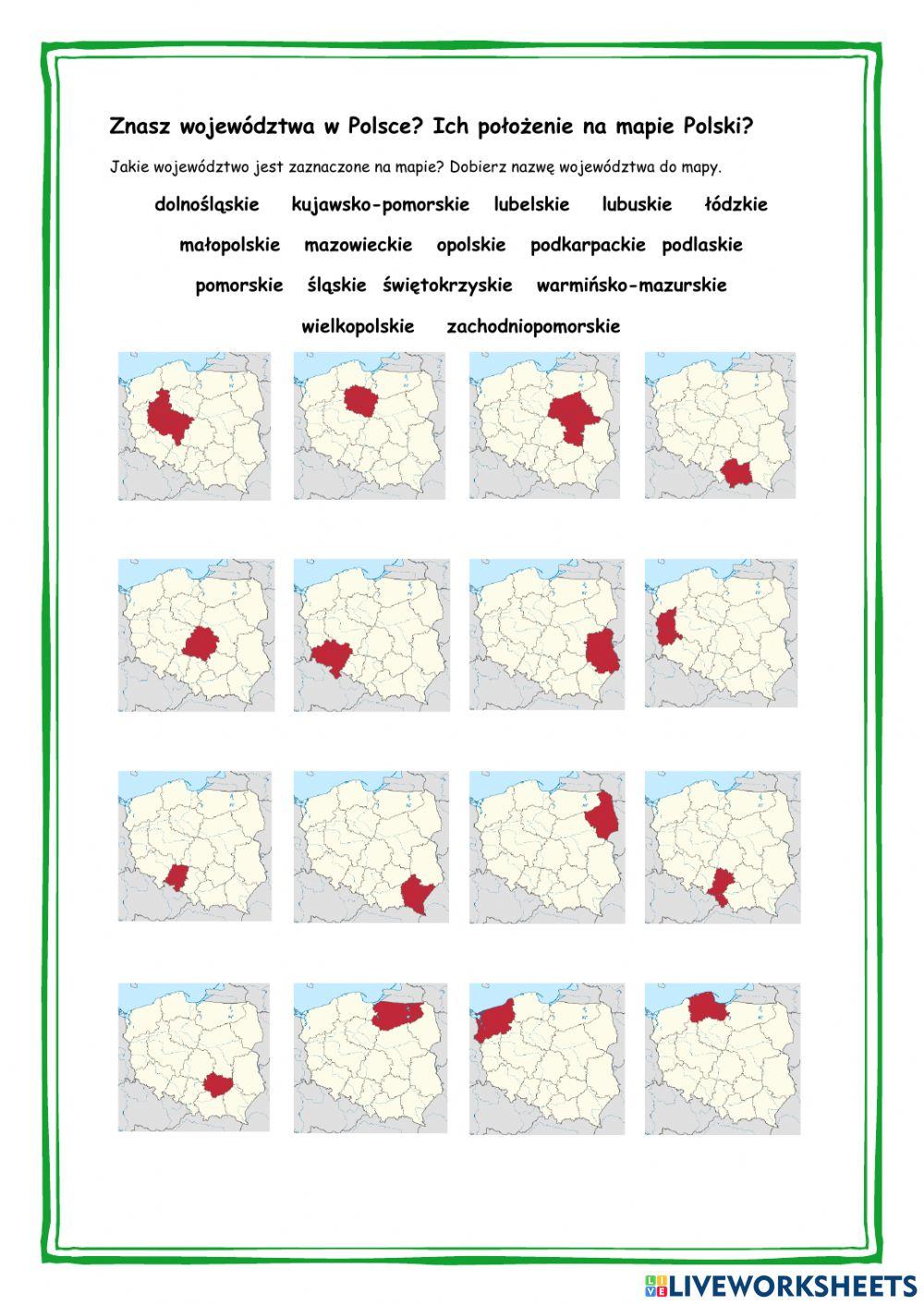 Województwa w Polsce
