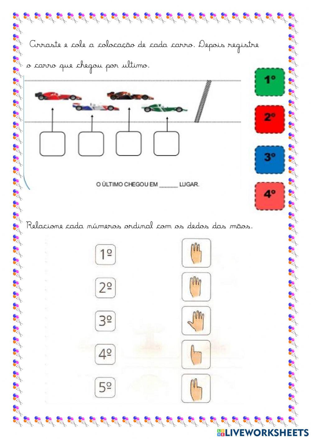 Atividade de matemática