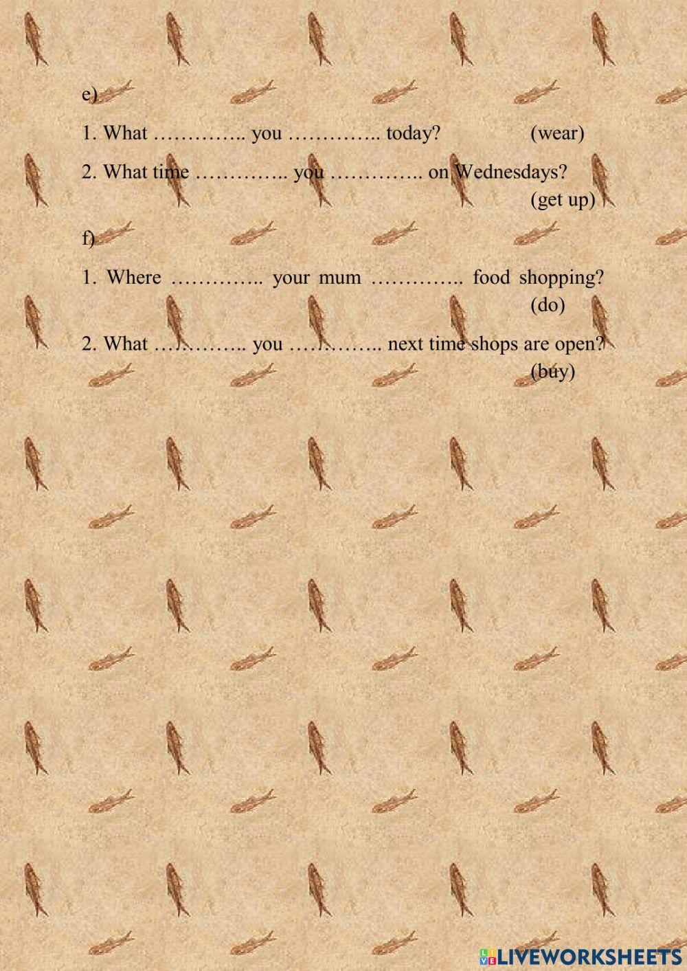 Present simple vs present continuous